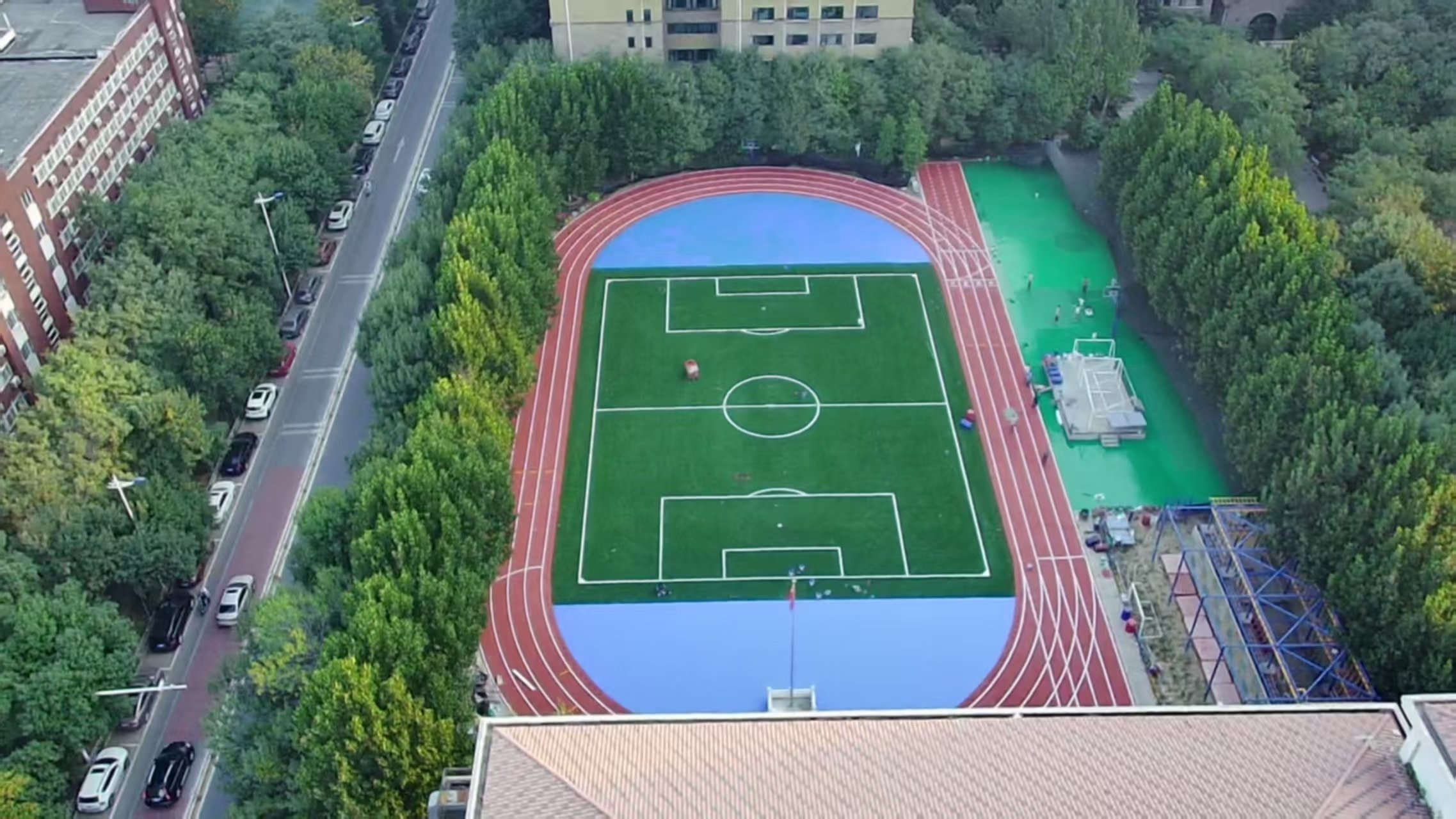 朝阳市塑胶跑道施工混合型塑胶跑道 - 厂家